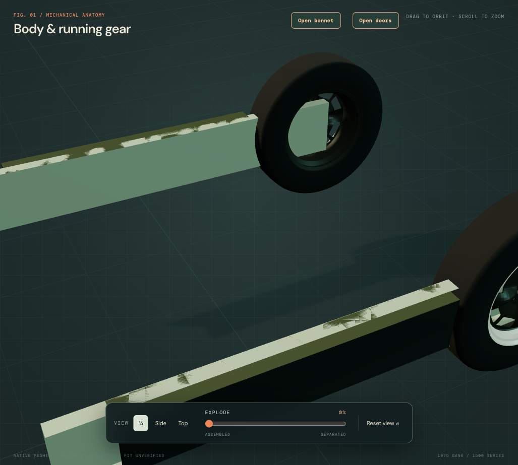 Former inner sills extend into the rear wheel region