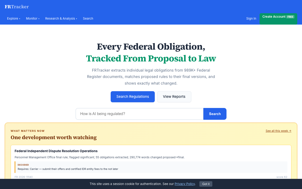 FRTracker