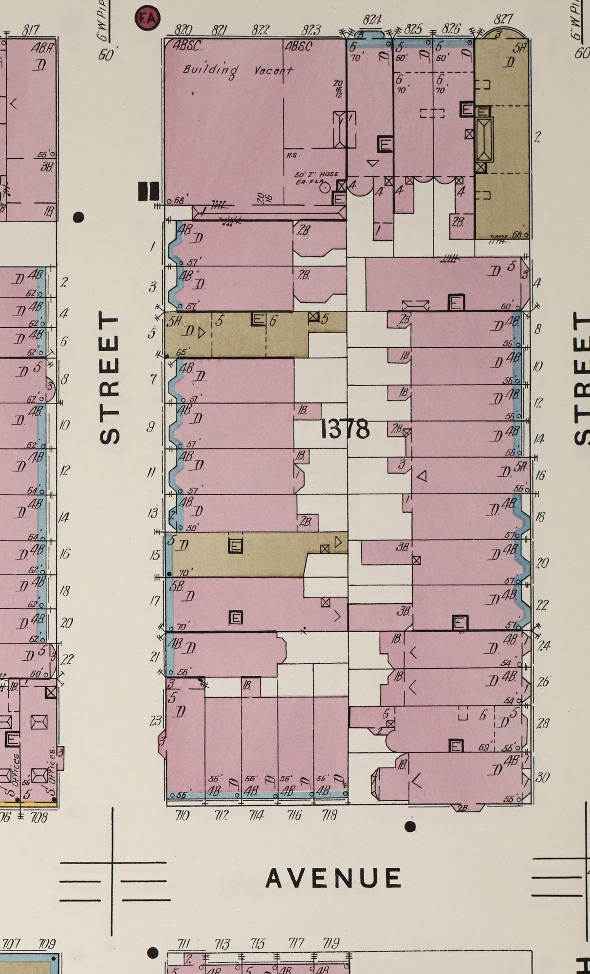 Historical insurance map for 13 East 63rd Street, Manhattan