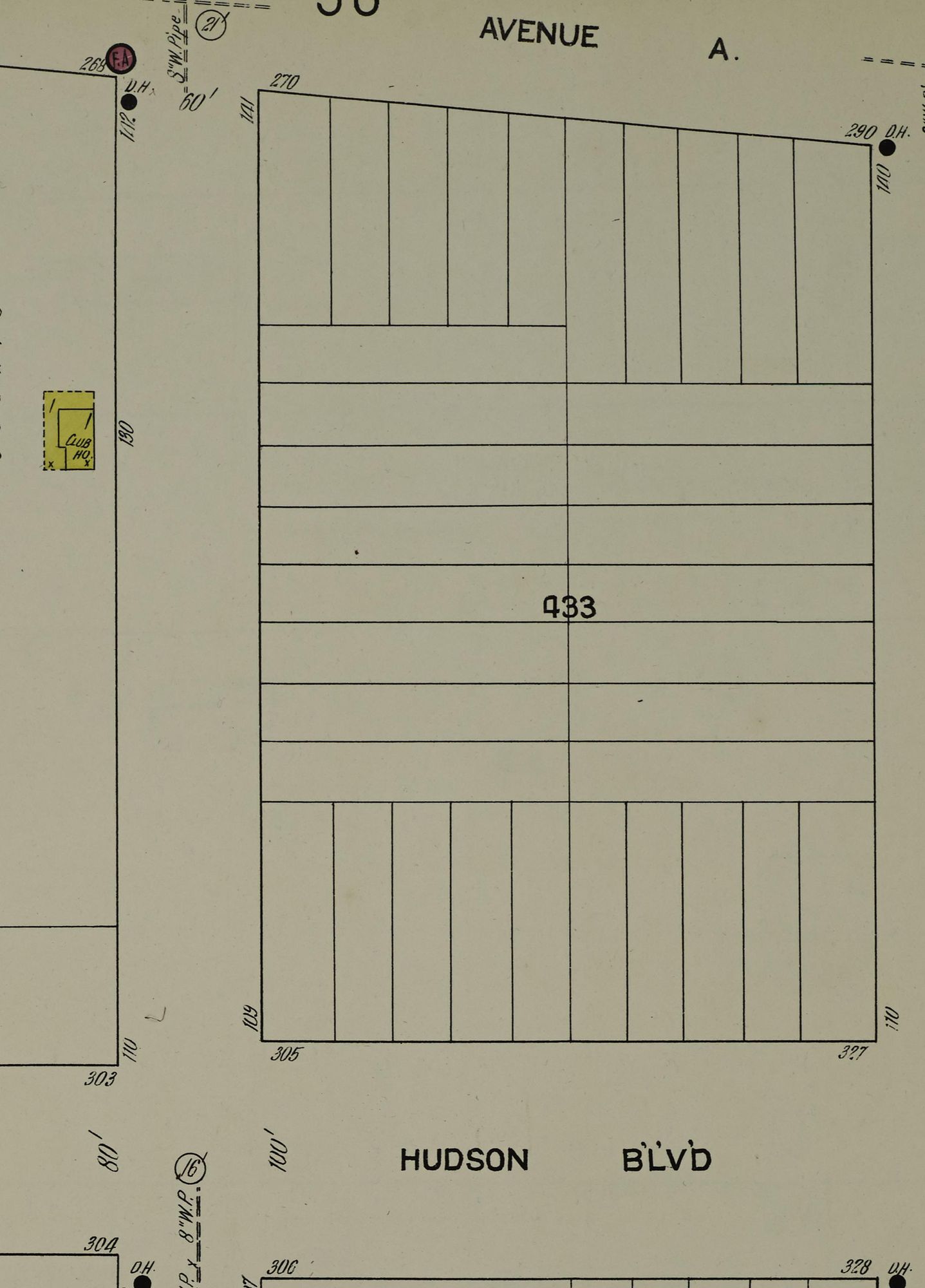 Historical insurance map for 135 West 9th Street, Bayonne