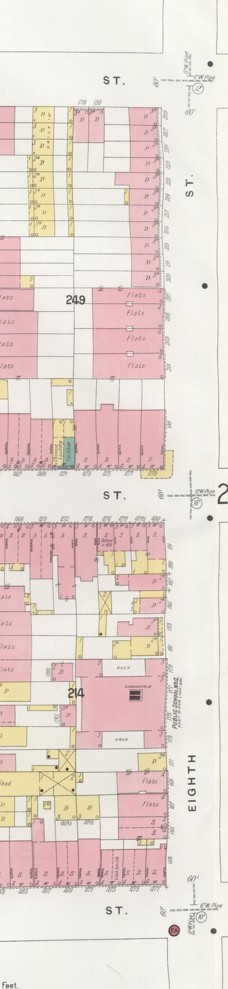 Historical insurance map for 200 18th Street, Jersey City