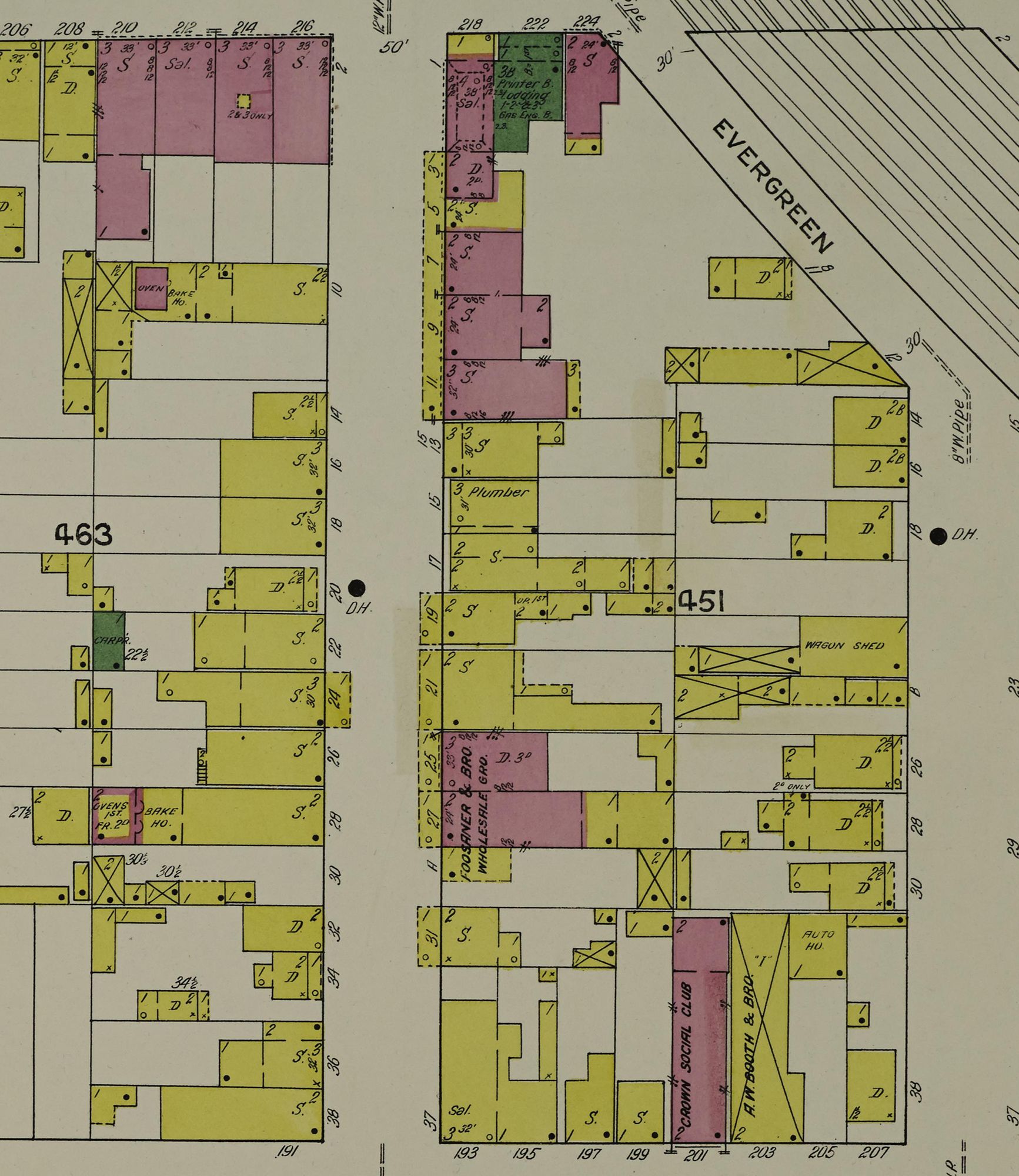 Historical insurance map for 9 Cottage Street, Bayonne