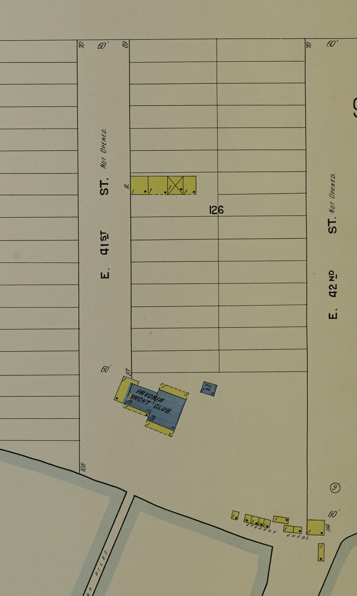 Historical insurance map for 99 East 41st Street, Bayonne